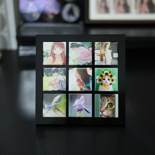 50*50mm（2*2 inches）9 Grid Photo Frame