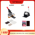 53*80 mm (2.1*3.2 inches) Rectangle Fridge Magnet Machine Acrylic Kit