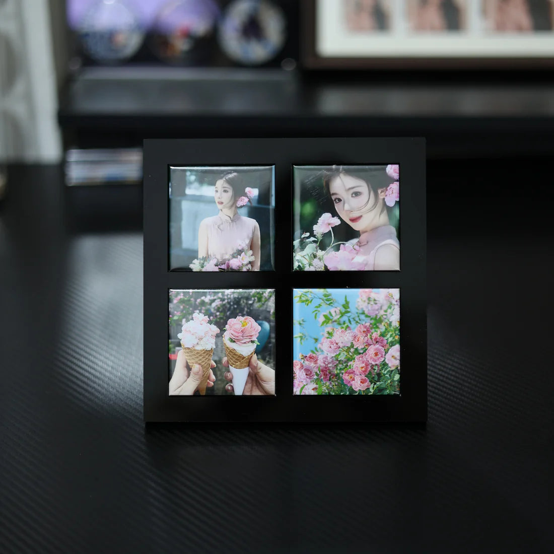 63.5*63.5mm（2.5*2.5 inches）4 Grid Photo Frame