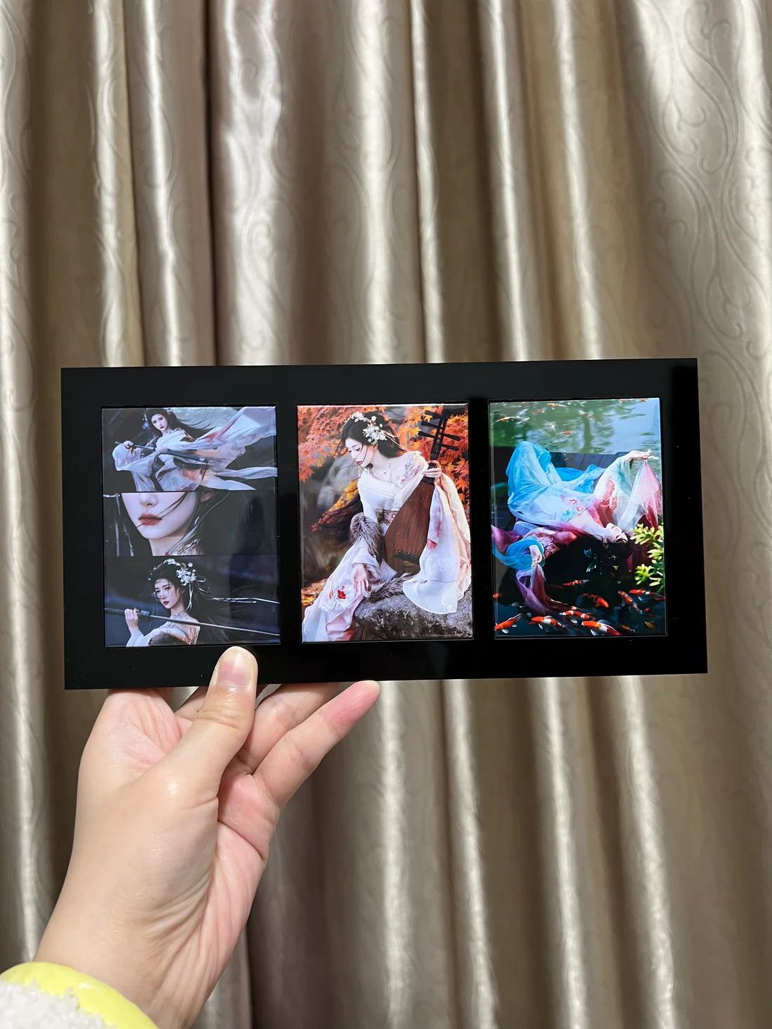 65*90mm（2.6*3.6 inches）3 Grid Photo Frame