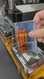 53*80 mm (2.1*3.2 inches) Rectangle Fridge Magnet Machine Cardboard Kit