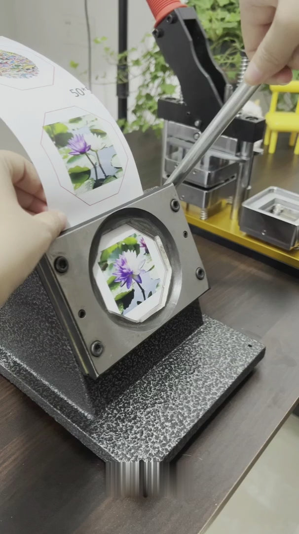 50*50 mm (2*2 inches) Square Fridge Magnet Machine Acrylic Kit